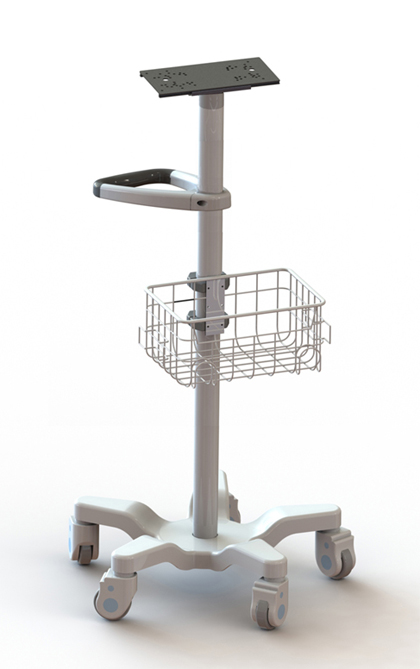 Fixed Height Monitor Trolley